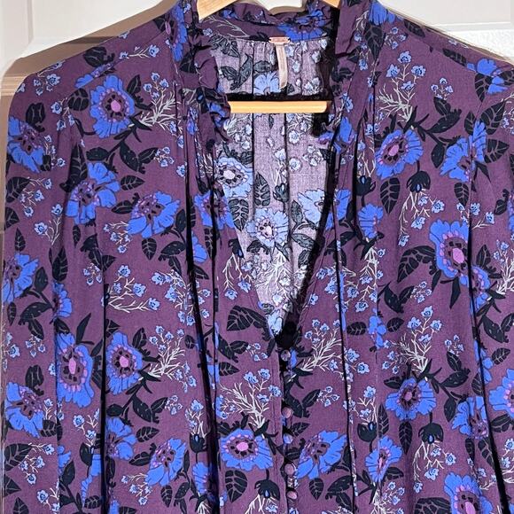 Free People Magic Mystery Tunic Blouse, Women's Size XS - Picture 7 of 8